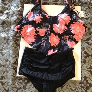 Two piece bathing suit